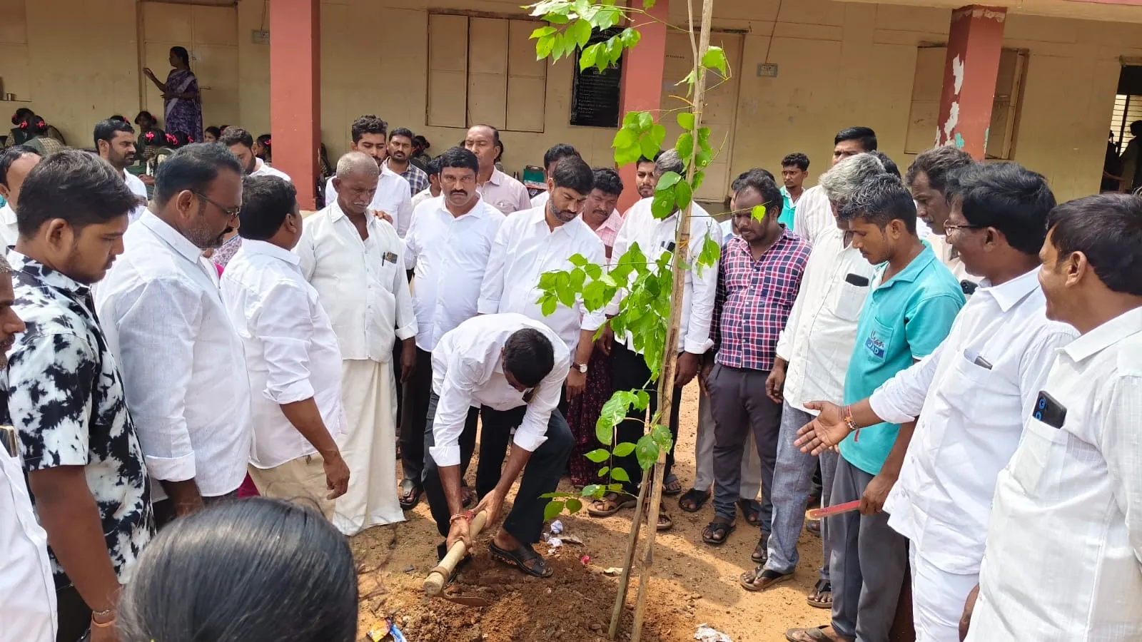 మొక్కలు నాటి పర్యావరణ పరిరక్షణకు పిలుపు
