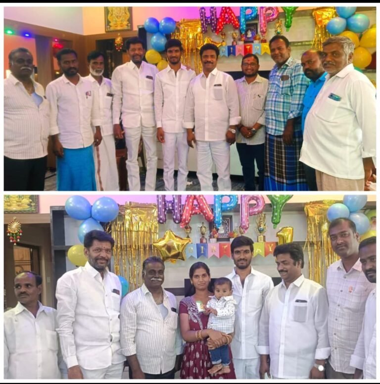 గగన్ సాయి జన్మదిన వేడుకల్లో పాల్గొన్న పూతలపట్టు సమన్వయకర్త, మాజీ శాసనసభ్యులు డాక్టర్ సునీల్ కుమార్