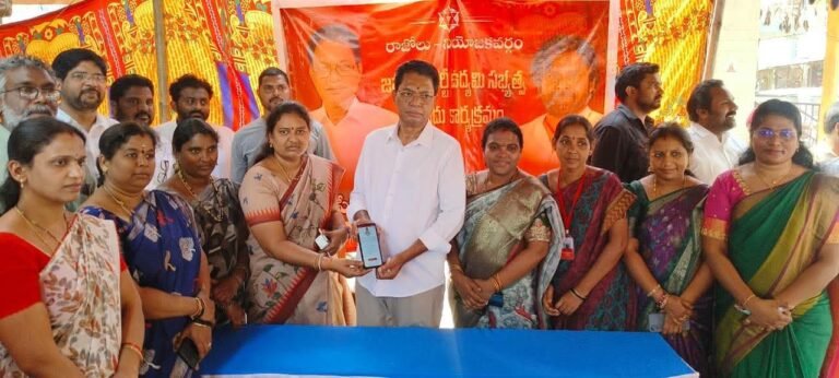 మలికిపురం, లక్కవరం, రాజోలు ప్రాంతాలలో పండుగ వాతావరణంలో జనసేన సభ్యత్వ నమోదు కార్యక్రమం ప్రారంభం